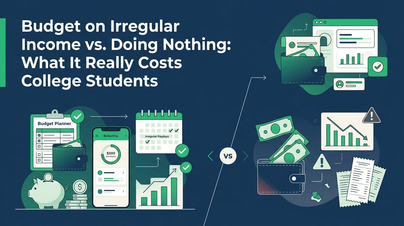 Budget on Irregular Income vs. Doing Nothing: What It Really Costs College Students