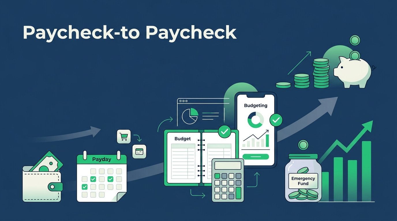 How to Build the Paycheck-To-Paycheck Cycle as a Recent Graduate in 2026